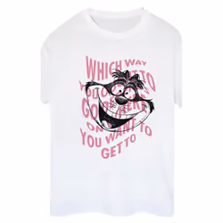 Disney - T-shirt ALICE IN WONDERLAND - Femme (Blanc)