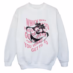 Disney - Sweat ALICE IN WONDERLAND - Garçon (Blanc)