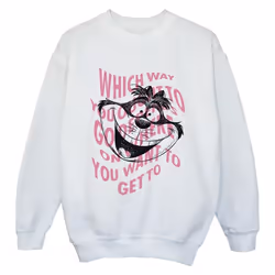Disney - Sweat ALICE IN WONDERLAND - Garçon (Blanc)