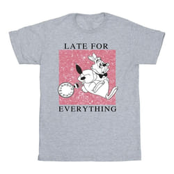 Disney - T-shirt ALICE IN WONDERLAND - Homme (Gris chiné)