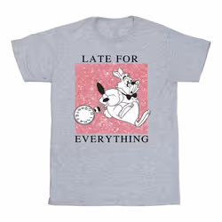 Disney - T-shirt ALICE IN WONDERLAND - Fille (Gris chiné)