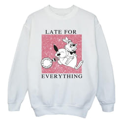 Disney - Sweat ALICE IN WONDERLAND - Fille (Blanc)