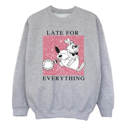 Disney - Sweat ALICE IN WONDERLAND - Fille (Gris chiné)