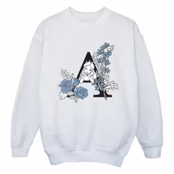 Disney - Sweat ALICE IN WONDERLAND - Fille (Blanc)