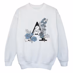 Disney - Sweat ALICE IN WONDERLAND - Fille (Blanc)