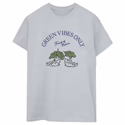 Disney - T-shirt CHIP 'N DALE GREEN VIBES ONLY - Femme (Gris chiné)