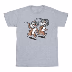 Disney - T-shirt CHIP 'N DALE - Homme (Gris chiné)