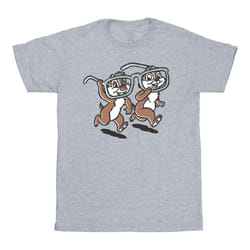 Disney - T-shirt CHIP 'N DALE - Homme (Gris chiné)