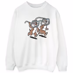 Disney - Sweat CHIP 'N DALE - Homme (Blanc)