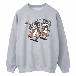 Disney - Sweat CHIP 'N DALE - Homme (Gris chiné)
