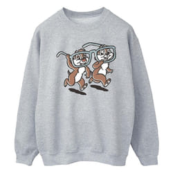 Disney - Sweat CHIP 'N DALE - Homme (Gris chiné)