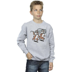 Disney - Sweat CHIP 'N DALE - Garçon (Gris chiné)