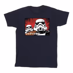 Star Wars - T-shirt - Homme (Bleu marine)