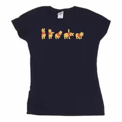 Disney - T-shirt - Femme (Bleu marine)