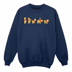 Disney - Sweat - Fille (Bleu marine)