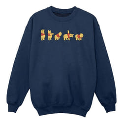 Disney - Sweat - Fille (Bleu marine)