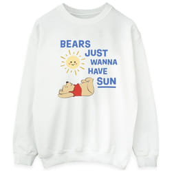 Disney - Sweat BEARS JUST WANNA HAVE SUN - Homme (Blanc)