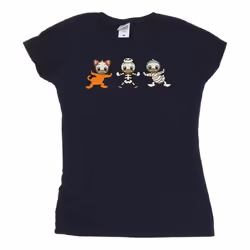 Disney - T-shirt DUCK TALES HALLOWEEN - Femme (Bleu marine)