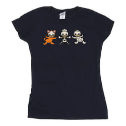 Disney - T-shirt DUCK TALES HALLOWEEN - Femme (Bleu marine)