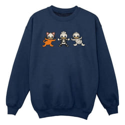 Disney - Sweat DUCK TALES HALLOWEEN - Garçon (Bleu marine)