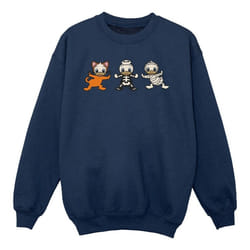 Disney - Sweat DUCK TALES HALLOWEEN - Fille (Bleu marine)
