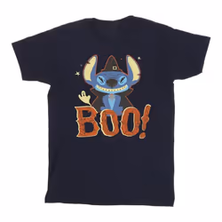 Disney - T-shirt BOO! - Homme (Bleu marine)