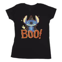 Disney - T-shirt BOO! - Femme (Noir)