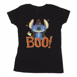 Disney - T-shirt BOO! - Femme (Noir)