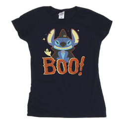 Disney - T-shirt BOO! - Femme (Bleu marine)