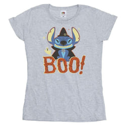 Disney - T-shirt BOO! - Femme (Gris chiné)