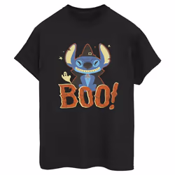 Disney - T-shirt BOO! - Femme (Noir)