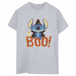 Disney - T-shirt BOO! - Femme (Gris chiné)