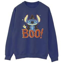 Disney - Sweat BOO! - Femme (Bleu marine)