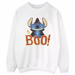 Disney - Sweat BOO! - Femme (Blanc)