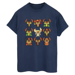 Disney - T-shirt - Femme (Bleu marine)