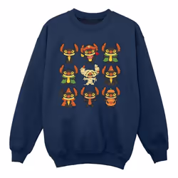 Disney - Sweat - Fille (Bleu marine)