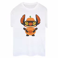 Disney - T-shirt - Femme (Blanc)