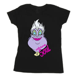 Disney - T-shirt UNFORTUNATE SOUL - Femme (Noir)