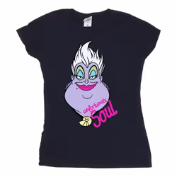 Disney - T-shirt UNFORTUNATE SOUL - Femme (Bleu marine)