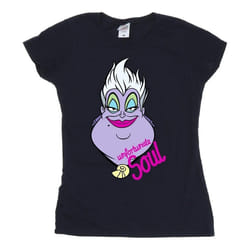 Disney - T-shirt UNFORTUNATE SOUL - Femme (Bleu marine)