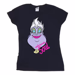 Disney - T-shirt UNFORTUNATE SOUL - Femme (Bleu marine)