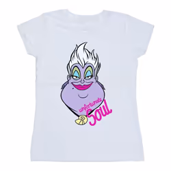 Disney - T-shirt UNFORTUNATE SOUL - Femme (Blanc)