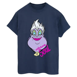 Disney - T-shirt UNFORTUNATE SOUL - Femme (Bleu marine)