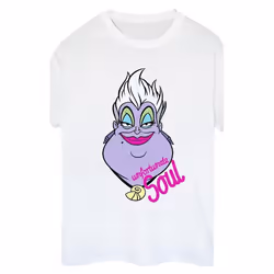 Disney - T-shirt UNFORTUNATE SOUL - Femme (Blanc)