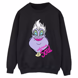 Disney - Sweat UNFORTUNATE SOUL - Femme (Noir)