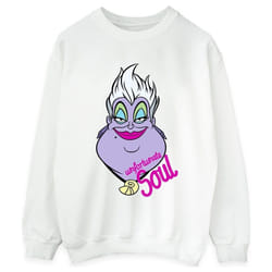 Disney - Sweat UNFORTUNATE SOUL - Femme (Blanc)