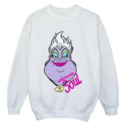 Disney - Sweat UNFORTUNATE SOUL - Garçon (Blanc)