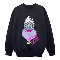 Disney - Sweat UNFORTUNATE SOUL - Fille (Noir)