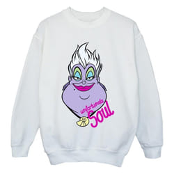 Disney - Sweat UNFORTUNATE SOUL - Fille (Blanc)