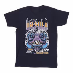 Disney - T-shirt MAKE EM SQUIRM - Homme (Bleu marine)